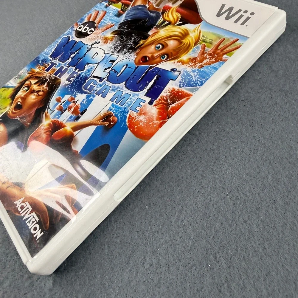 Activision‎ Wipeout The Game Nintendo Wii White Complete CIB ABC TV Series